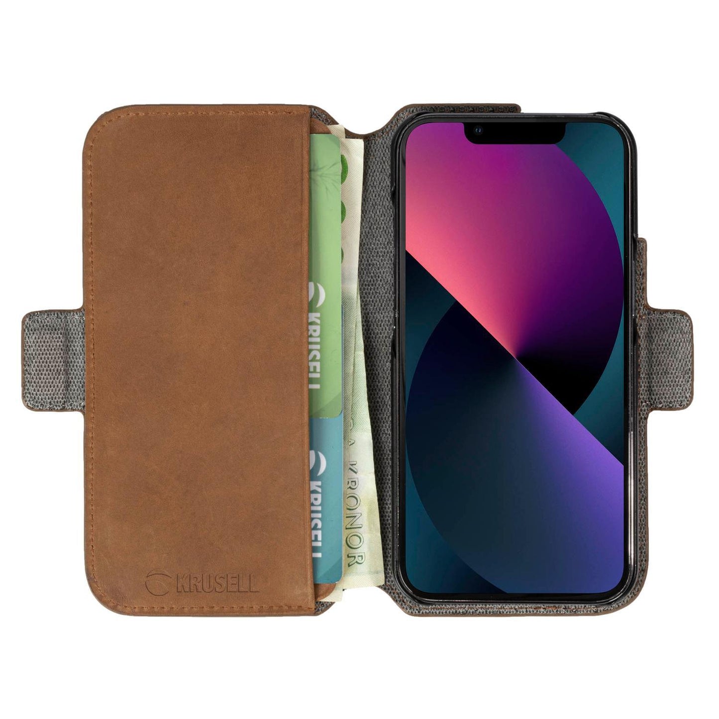 Apple iPhone 13 Mini Leather Phone Wallet