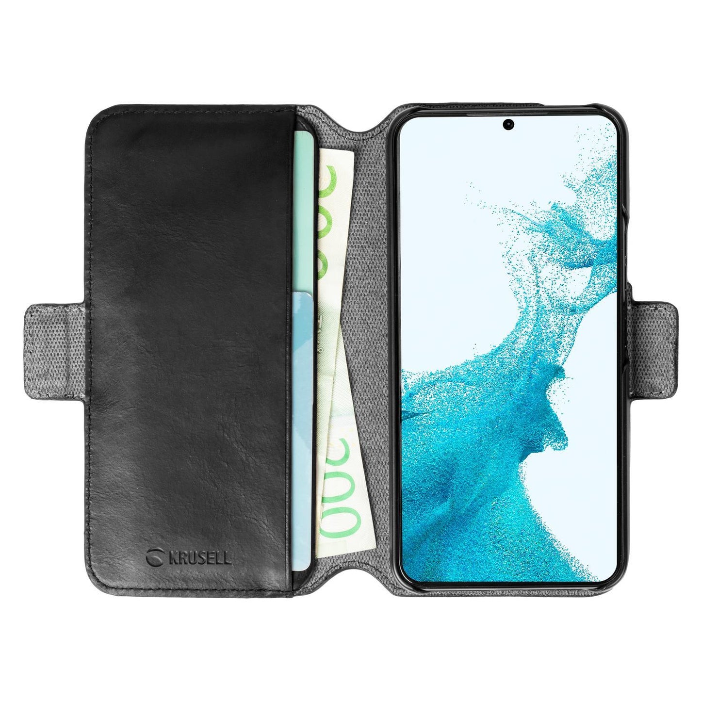 Leather Phone Wallet Samsung Galaxy S22+