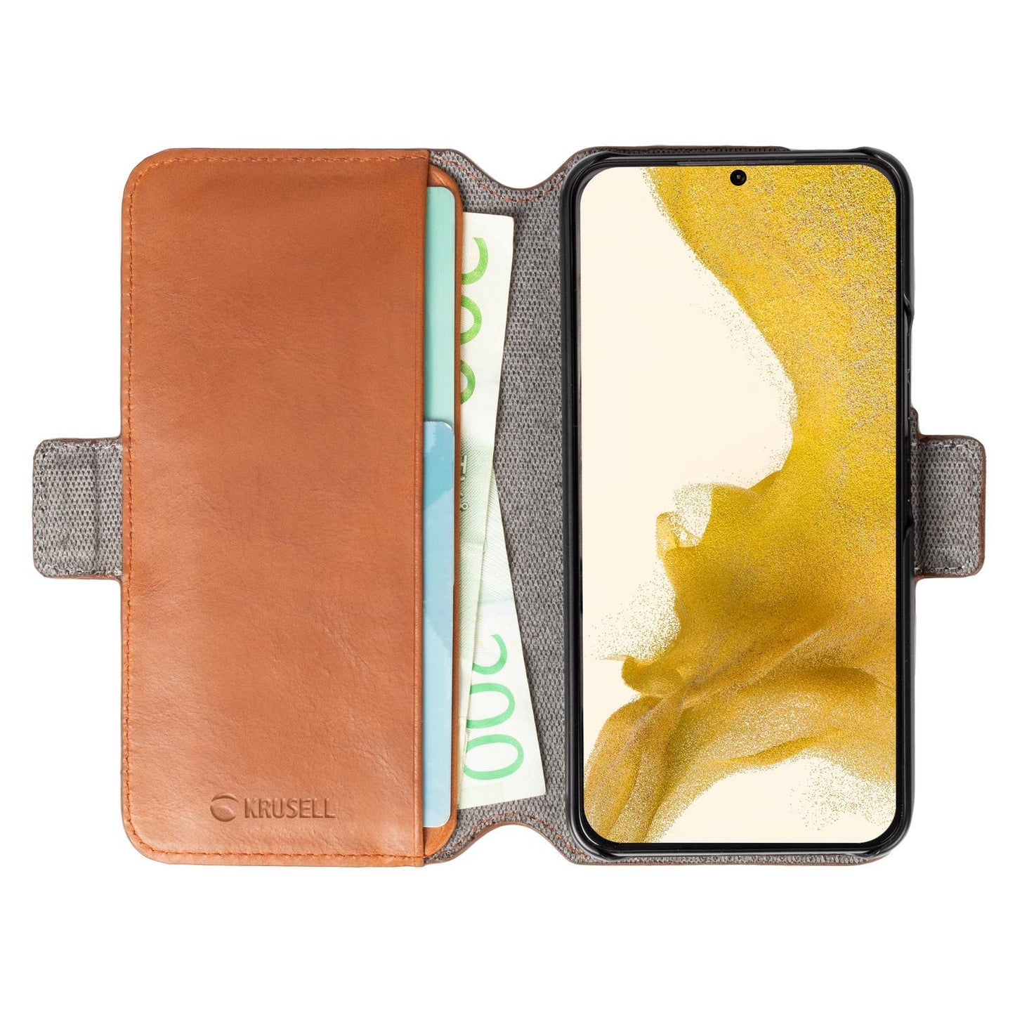 Leather Phone Wallet Samsung Galaxy S22